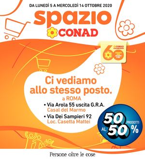 Volantino Conad Spazio Lazio Nord Ovest 5 Ottobre 14 Ottobre