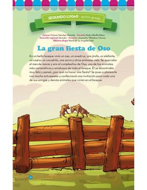 Cuento: La Gran Fiesta Oso
