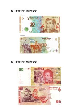 Billetes Argentinos