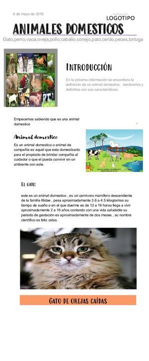 Trabajo Animales Domesticos 2