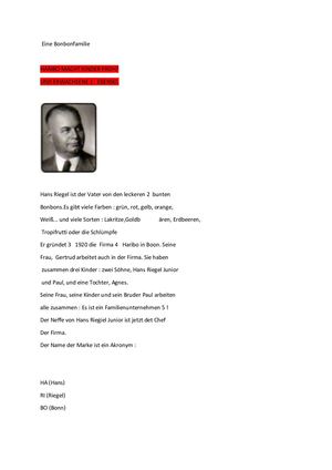 eine Bonbonfamile