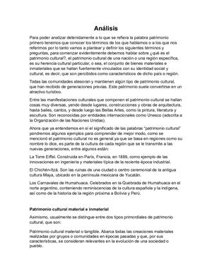 Patrimonio cultural