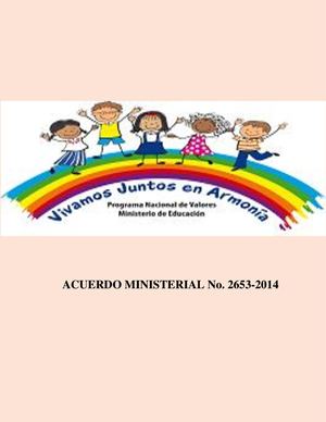 Acuerdo Min 2653 Valores Juana María Damián