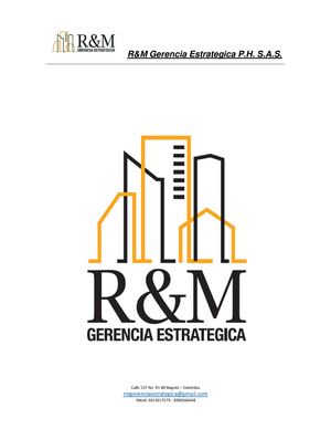 Propuesta R&m Pontevedra Iii 2020