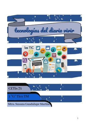 Tecnologias Del Diario Vivir