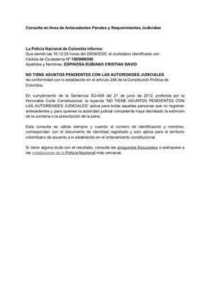 Antecedentes