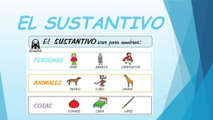 Presentación Sobre El Sustantivo