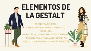Elementos De La Gestalt