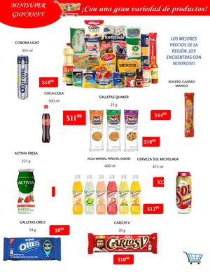 Catalogo Minisuper Giovanny