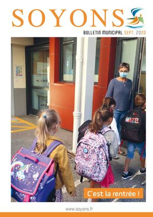 Soyons Bulletin Municipale Sept 2020