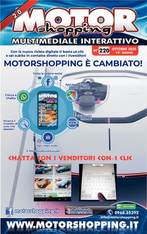 Motorshopping Ottobre 2020 Multimediale Interattivo
