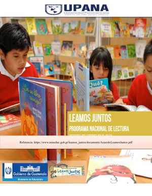 Programa Nacional De Lectura “Leamos Juntos”.