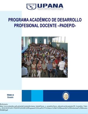 Programa PADEP