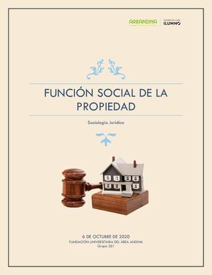 Función Social de la Propiedad