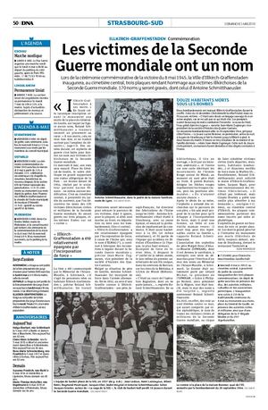 Illkirch Commémoration