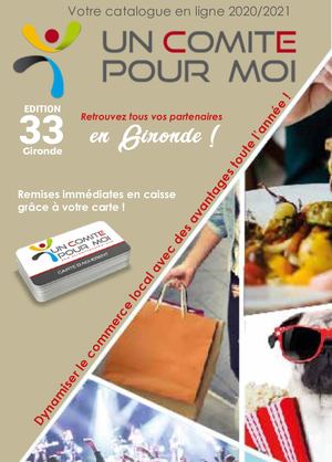 Catalogue Un comité pour moi 2020 Gironde