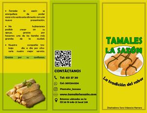 Tríptico Tamales