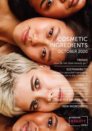 Cosmetic ingredients, October 2020