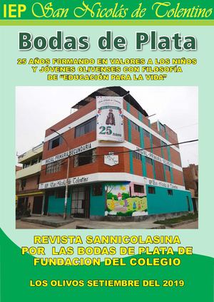 Revista Del Colegio San Nicolas De Tolentino