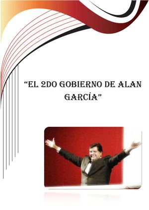 Ensayo De Historia 2 Do Gobierno De Alan Garcia