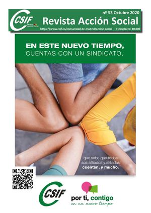 Revista Octubre 2020 Acción Social Csif Madrid