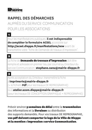 DÉMARCHES - ASSO - 2020