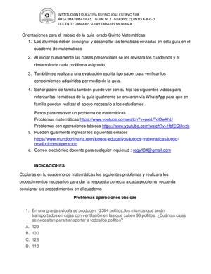 Guia2matematicasgradosquinto