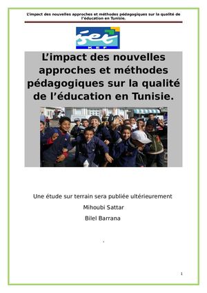 Les Nouvelles Approches