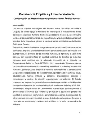 Convivencia Empática Y Libre De Violencia