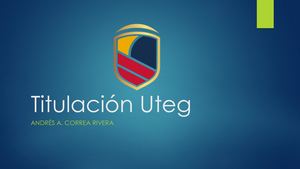 Titulación Uteg