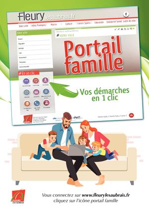 Dépliant Portail Famille Print