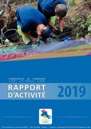 Rapport d'activité Communauté de communes  Albères - Côte Vermeille - Illibéris 2019