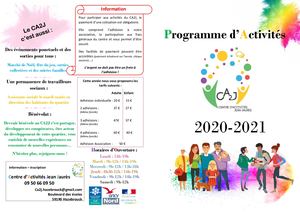 Plaquette 2020 2021 CA2J