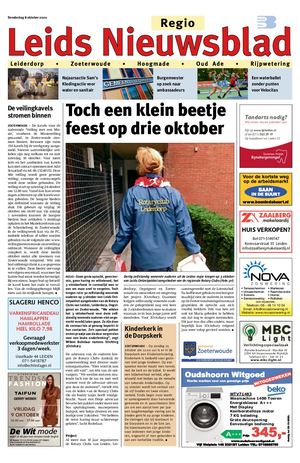 Leids Nieuwsblad Regio 08 10 2020