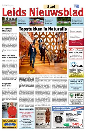 Leids Nieuwsblad Stad 08 10 2020