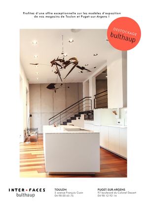 Bulthaup Campagne Destockage Expo