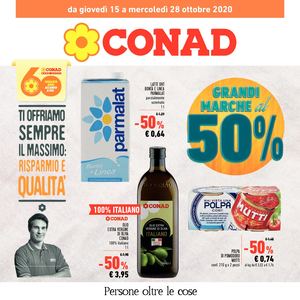 Volantino Conad Toscana Nord Ovest 15 Ottobre 28 Ottobre