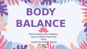 Diapositivas Body Balance