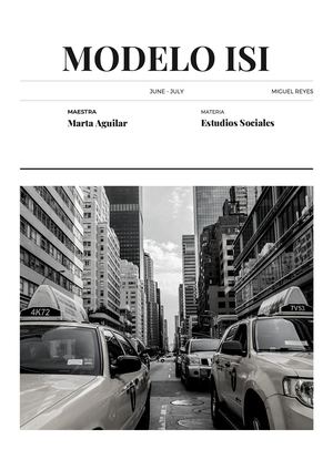 Revista De Modelo Isi