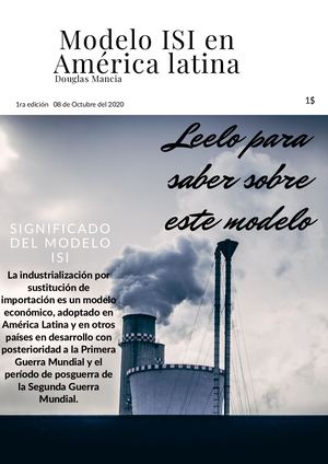 Revista Del modelo ISI
