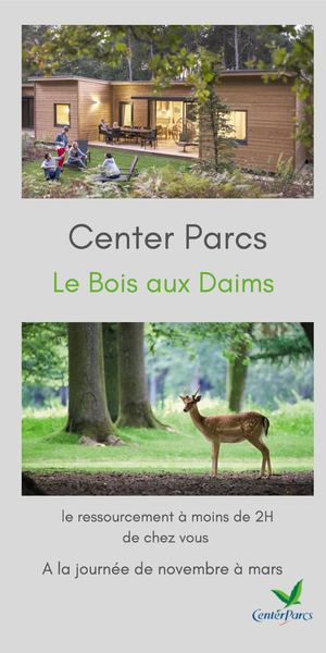 Flyer Center Parcs Du Bois Aux Daims