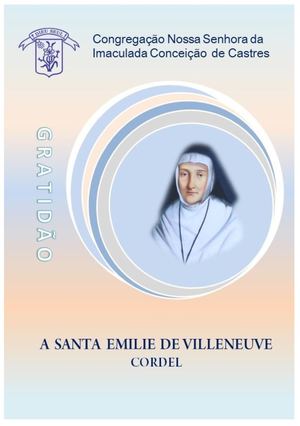 Gratidão a Santa Emilie de Villeneuve - Cordel