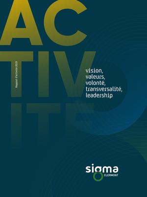 Rapport D'activité SIGMA Clermont 2019