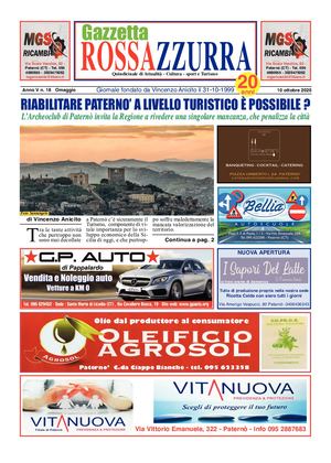 Gazzetta Rossazzurra Anno V N 18 Del 10 10 2020