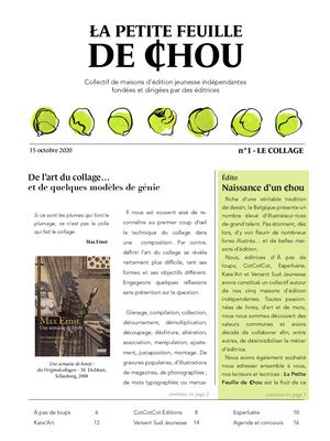 Ła petite feuille de ¢hou – n°1 – LE COLLAGE