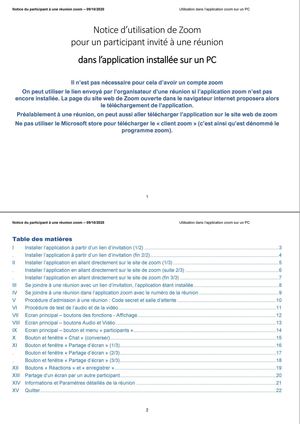 Calameo Notice Participant De Zoom Pour Application Pc Version A Imprimer