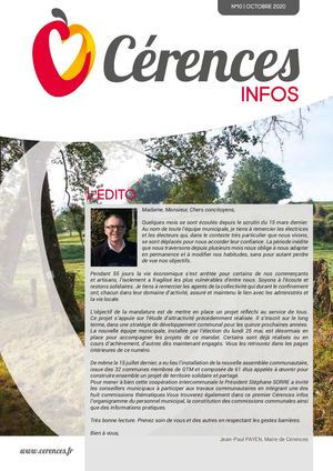 Bulletin Cérences | Octobre 2020