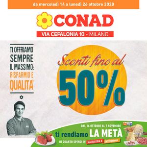 22 CONAD CONAD VIA CEFALONIA 14 10 2020 26 10 2020