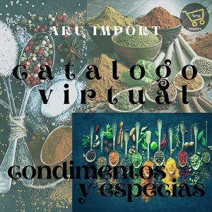 Catalogo virtual - Condimentos y especias
