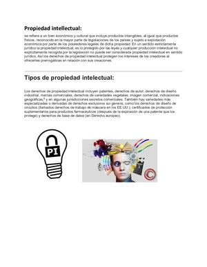 Propiedad Intelectual